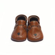 Load image into Gallery viewer, Brown Bear Moccasins