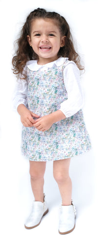 Flower Print Dress & Bloomers