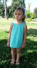 Load image into Gallery viewer, Turquoise Dress &amp; Bloomers